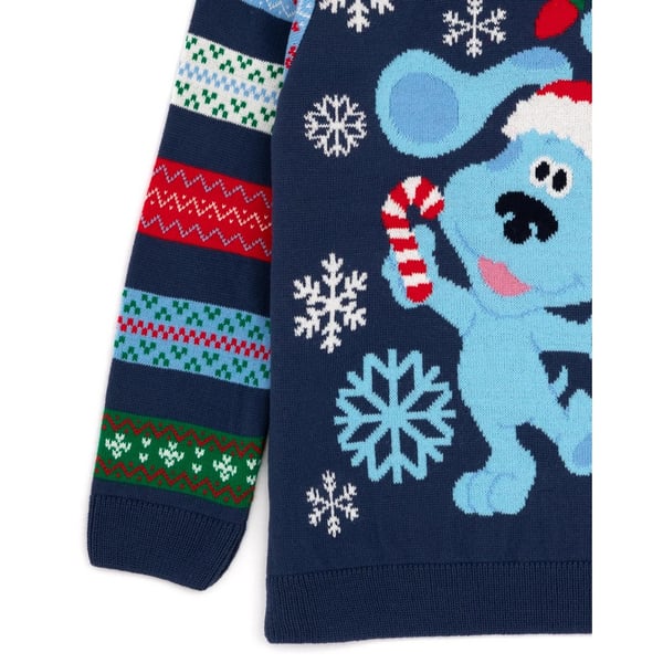 Blue´s Clues & You! Childrens/Kids Knitted Christmas Jumper