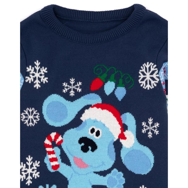 Blue´s Clues & You! Childrens/Kids Knitted Christmas Jumper