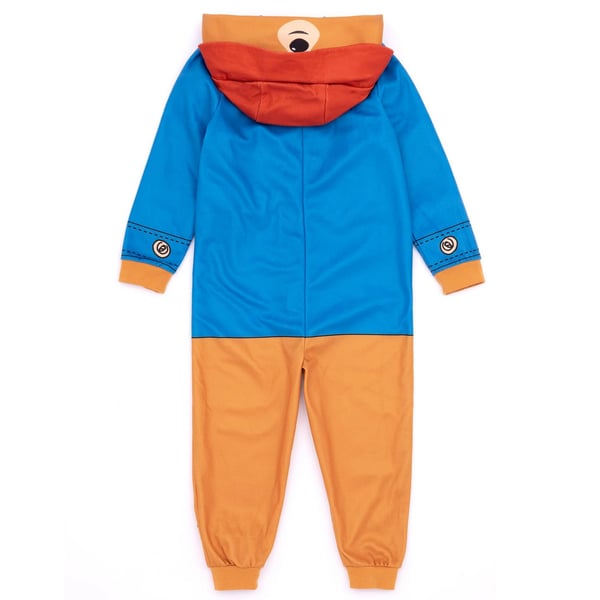 Paddington Bear Childrens/Kids 3D Hooded Jumpsuit