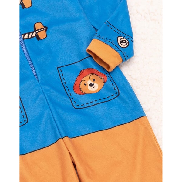 Paddington Bear Childrens/Kids 3D Hooded Jumpsuit