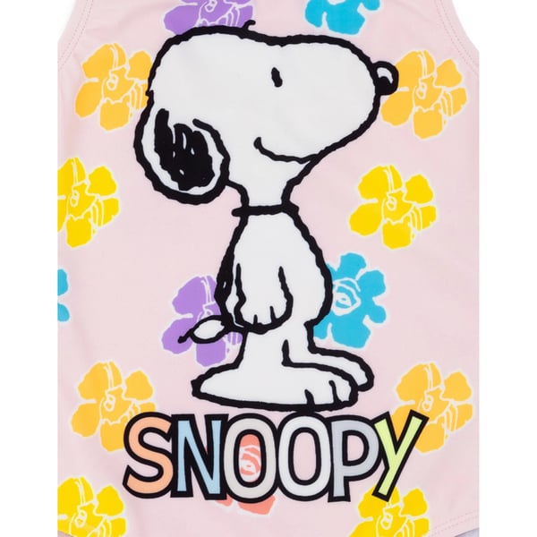 Snoopy Childrens/Kids One Piece Swimsuit