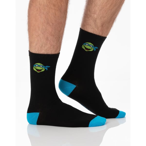 Teenage Mutant Ninja Turtles Unisex Adult Socks (Pack of 5)