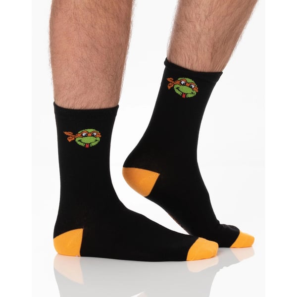 Teenage Mutant Ninja Turtles Unisex Adult Socks (Pack of 5)
