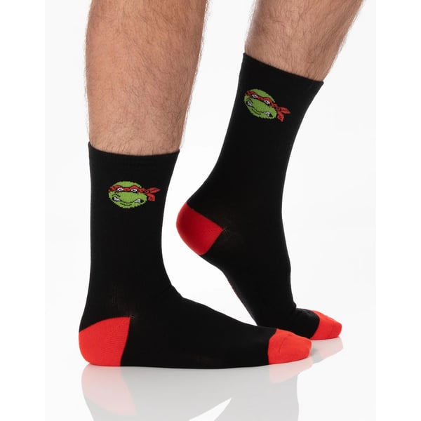 Teenage Mutant Ninja Turtles Unisex Adult Socks (Pack of 5)