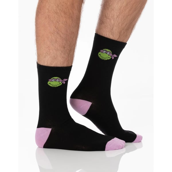 Teenage Mutant Ninja Turtles Unisex Adult Socks (Pack of 5)