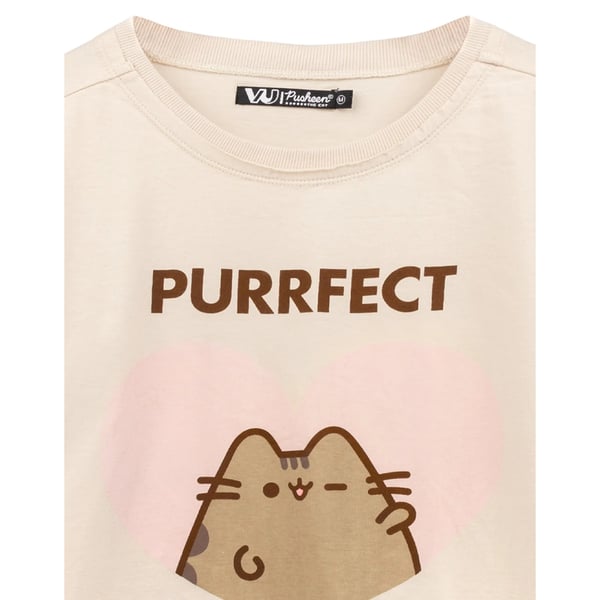 Pusheen Womens/Ladies Purfect Cat Crop Top