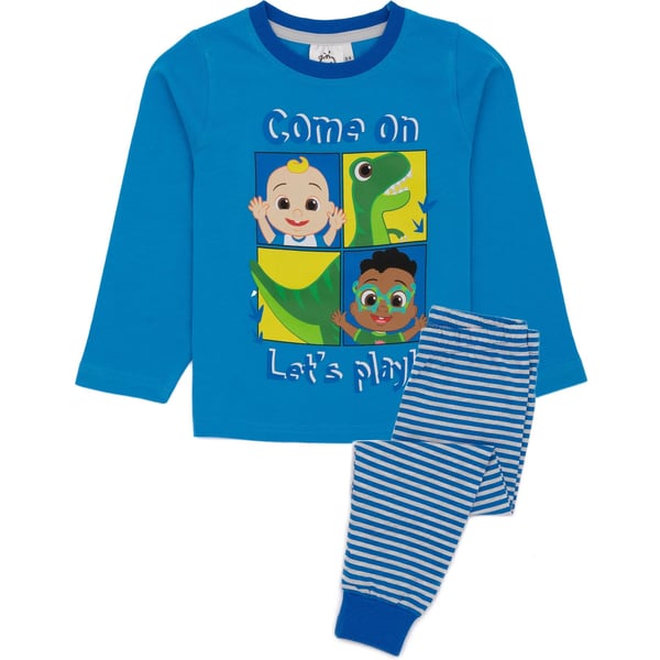 Cocomelon poikien pitkähihainen pyjamasetti
