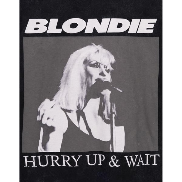Blondie Unisex Adult Hurry Up & Wait T-Shirt