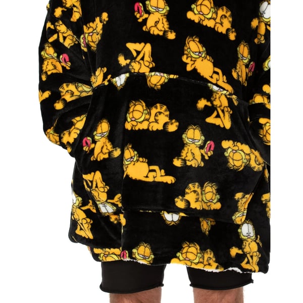 Garfield Unisex aikuisten ylisuuri hupparihuopa