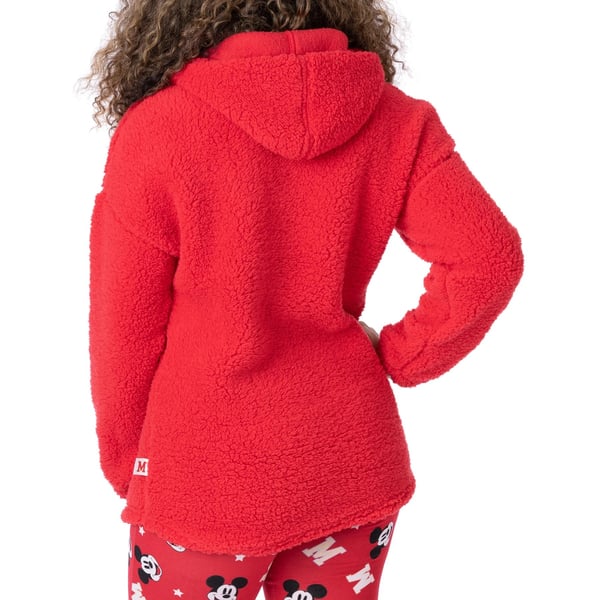 Mickey Mouse Womens/Ladies Borg Pyjama Set