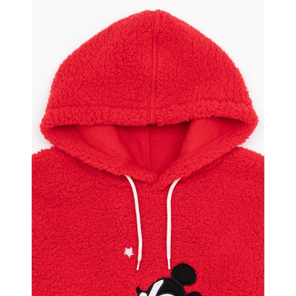 Mickey Mouse Womens/Ladies Borg Pyjama Set