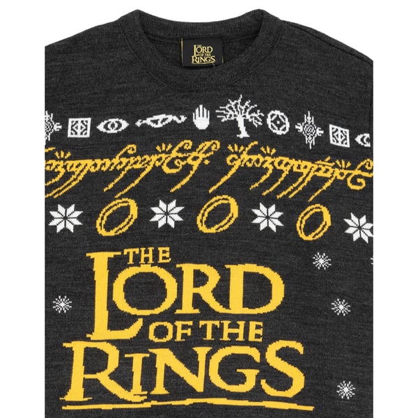 The Lord Of The Rings Unisex Adult Christmas Jumper