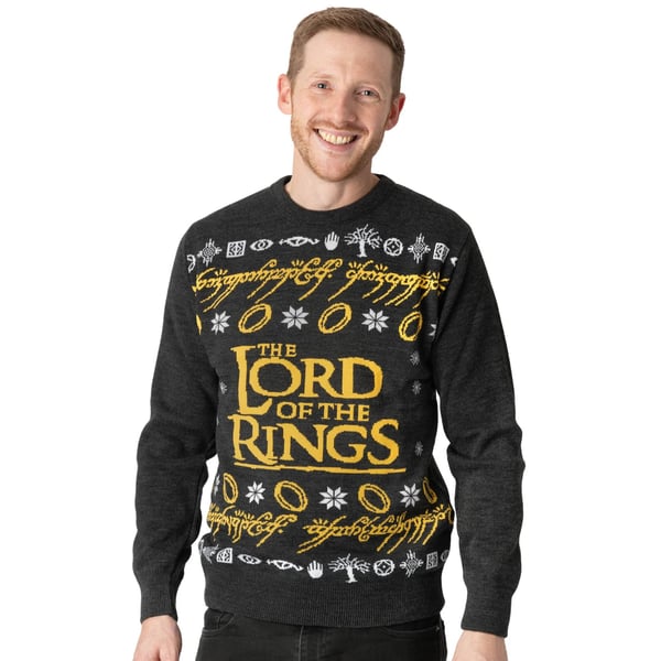 The Lord Of The Rings Unisex Adult Christmas Jumper