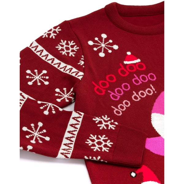 Baby Shark Dame/kvinder Mummy Shark julepullover til kvinder/damer
