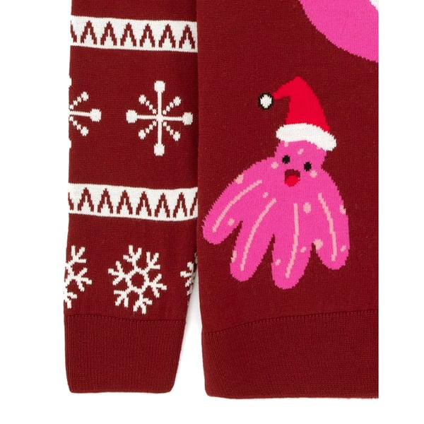 Baby Shark Dame/kvinder Mummy Shark julepullover til kvinder/damer