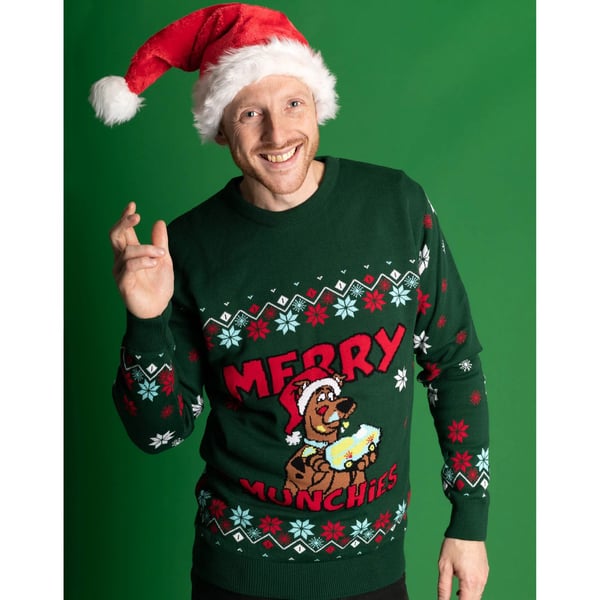 Scooby Doo Strikket julepullover til mænd