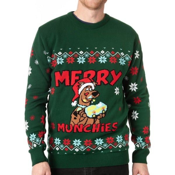 Scooby Doo Strikket julepullover til mænd