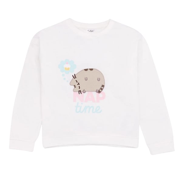 Pusheen Pyjamasæt i fleece til piger