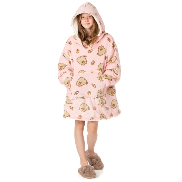 Pusheen Childrens/Kids VUddie Oversized Hoodie Blanket