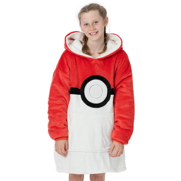 Pokemon Childrens/Kids Oversized Hoodie Blanket