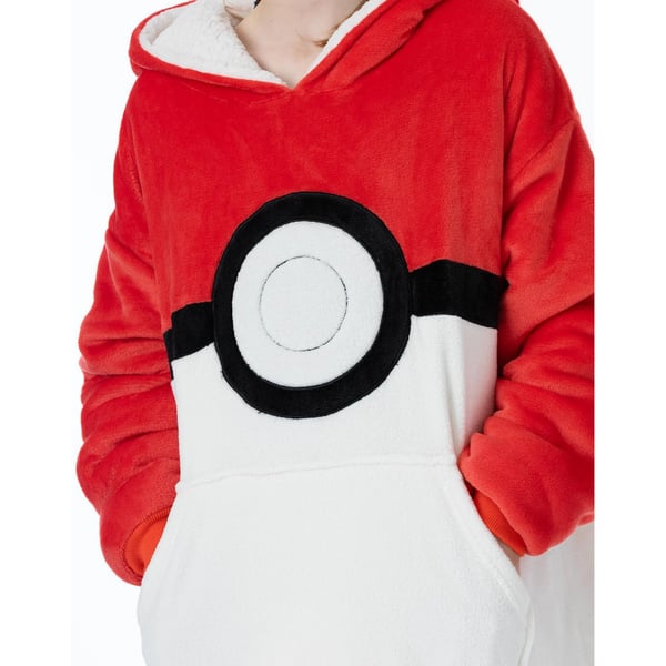 Pokemon Childrens/Kids Oversized Hoodie Blanket