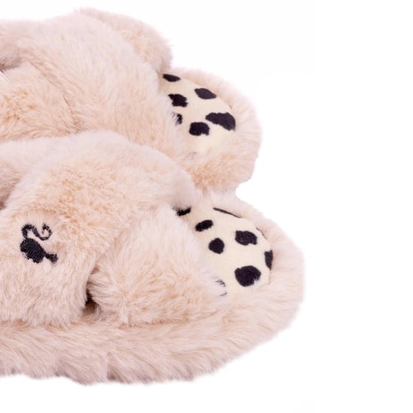 Barbie Girls Faux Fur Slip-on Slippers
