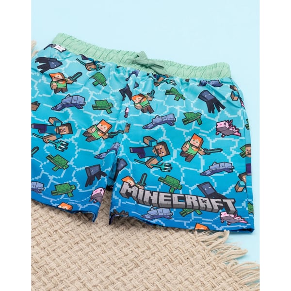 Minecraft Boys Swim Shorts
