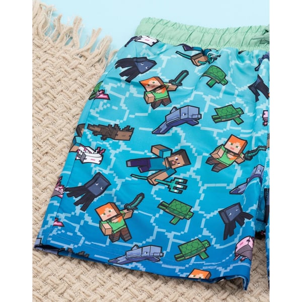 Minecraft Boys Swim Shorts