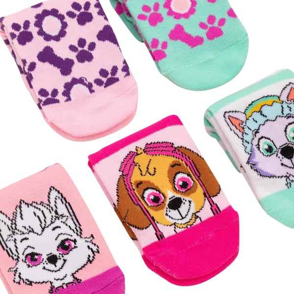 Paw Patrol Flickstrumpor (5-pack)