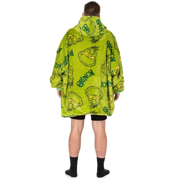 The Grinch Unisex Adult Oversized Hoodie Blanket