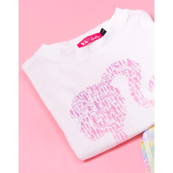 Barbie Girls Tie Dye Top & Bottom Set