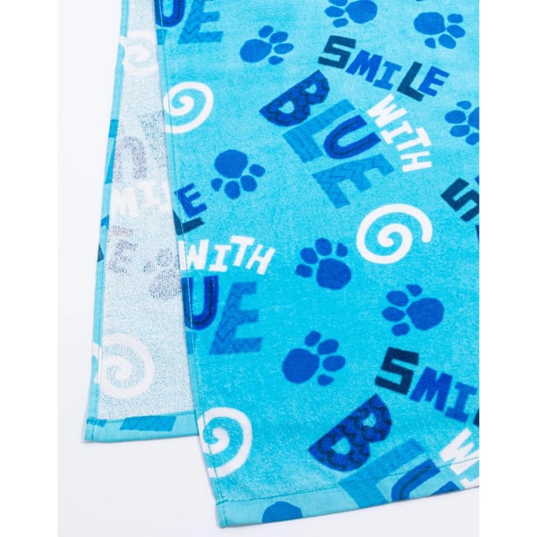 Blue´s Clues & You! Childrens/Kids Repeat Print Hooded Towel