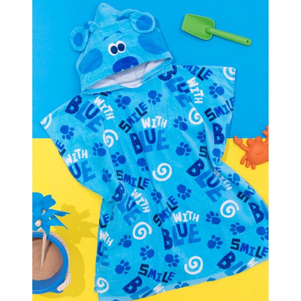 Blue´s Clues & You! Childrens/Kids Repeat Print Hooded Towel