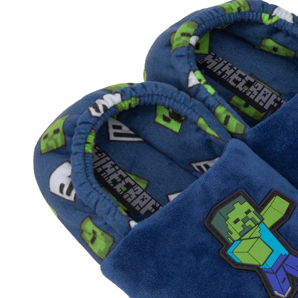 Minecraft Børne/børn Zombie Vs Creeper-tøfler