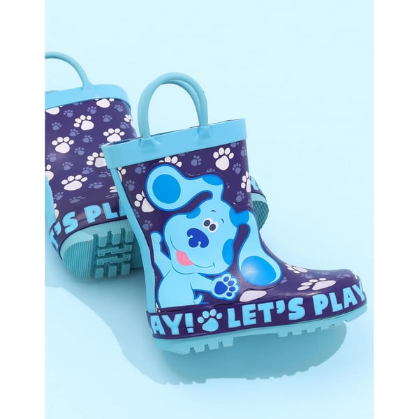 Blue's Clues & You! Childrens/Kids Paw Print Wellington Boots
