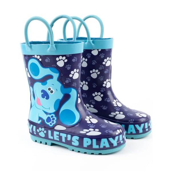 Blue's Clues & You! Childrens/Kids Paw Print Wellington Boots