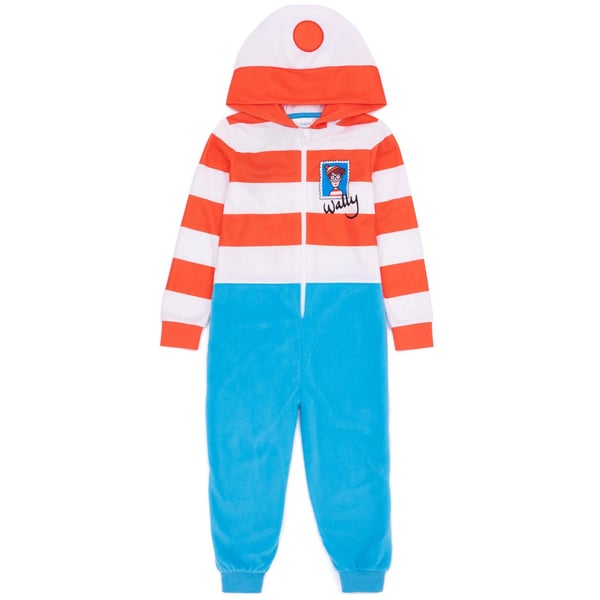 Wheres Wally? Childrens/Kids Costume Sleepsuit
