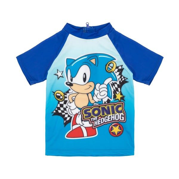 Sonic The Hedgehog Drenge Ring todelte badedragt