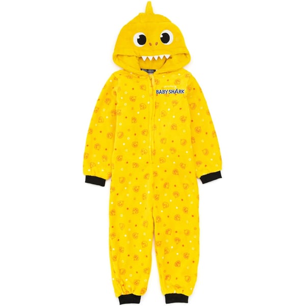 Baby Shark Childrens/Kids 3D Fins Sleepsuit