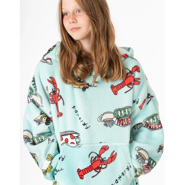 Friends Childrens/Kids Oversized Hoodie Blanket