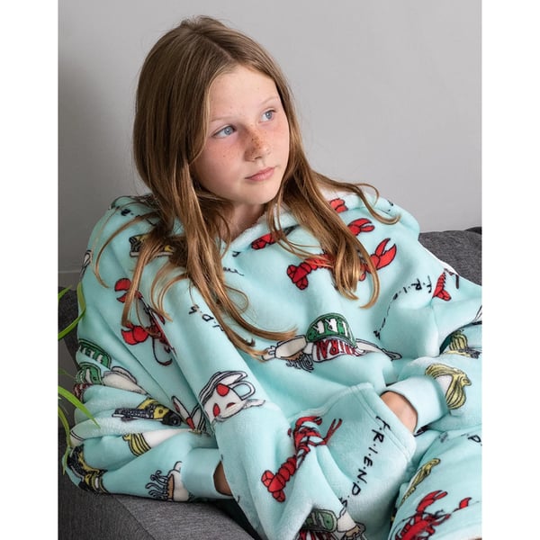 Friends Childrens/Kids Oversized Hoodie Blanket