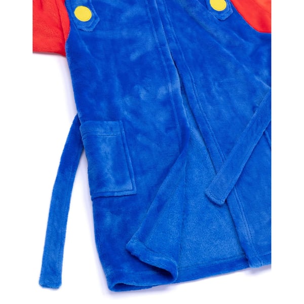 Super Mario Childrens/Kids Costume Dressing Gown