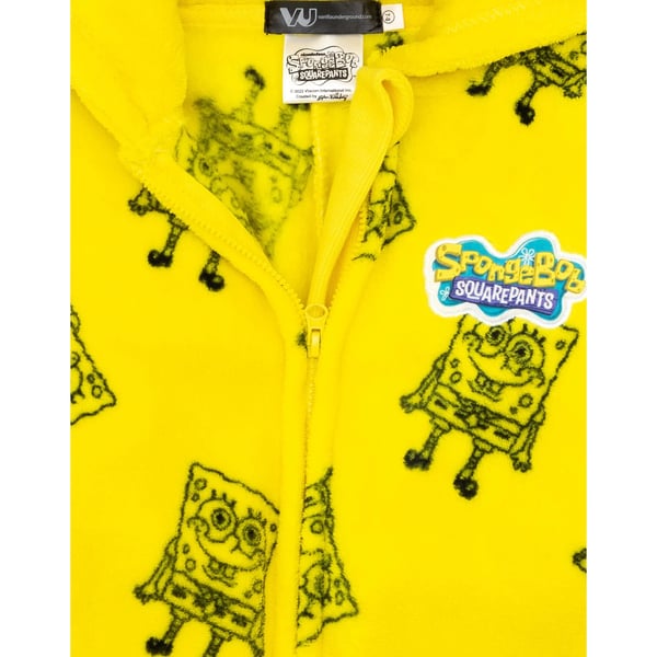 SpongeBob SquarePants Childrens/Kids Repeat Print Sleepsuit