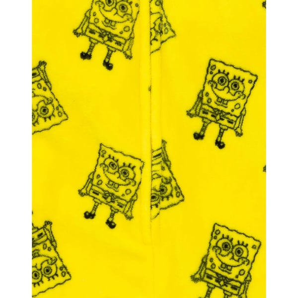 SpongeBob SquarePants Childrens/Kids Repeat Print Sleepsuit