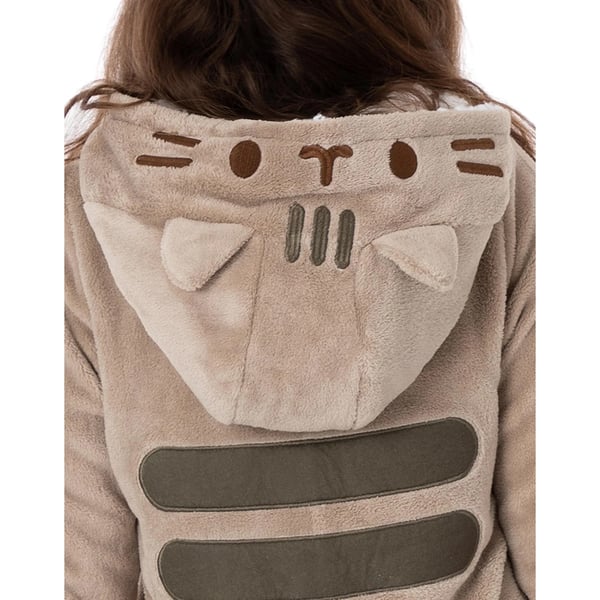 Pusheen tyttöjen 3D-korvat unipuku
