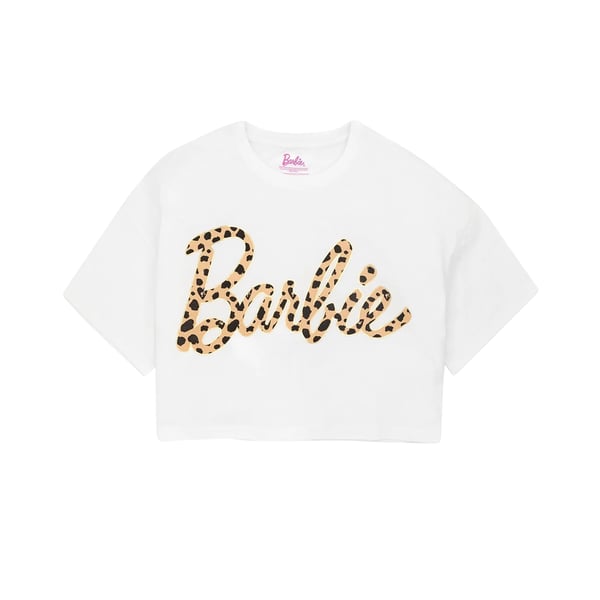 Barbie Womens/Ladies Animal Print Pyjama Set