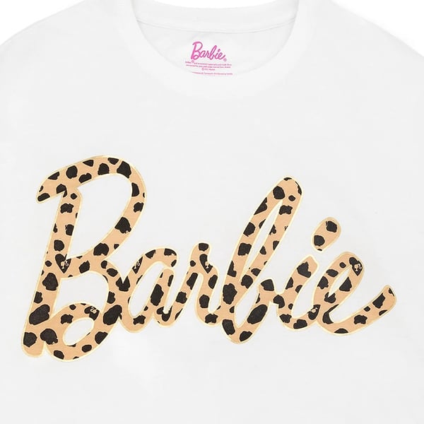 Barbie Womens/Ladies Animal Print Pyjama Set