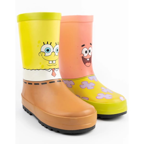 SpongeBob SquarePants Childrens/Kids Character Wellington Boots
