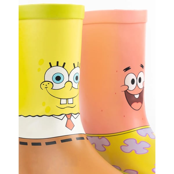 SpongeBob SquarePants Childrens/Kids Character Wellington Boots