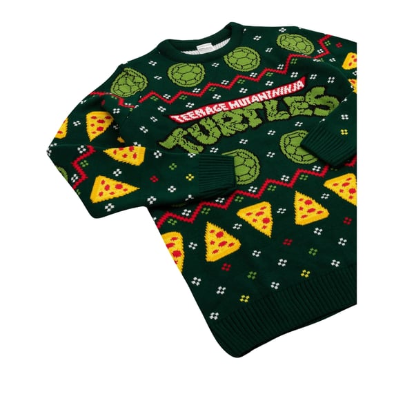 Teenage Mutant Ninja Turtles Unisex strikpullover til voksne